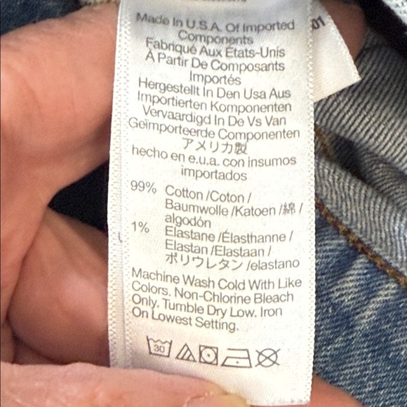 Madewell Light Blue Balloon Denim Jeans SKU1010 - Picture 7 of 9